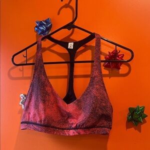 Lululemon Women's Red Sports Bra